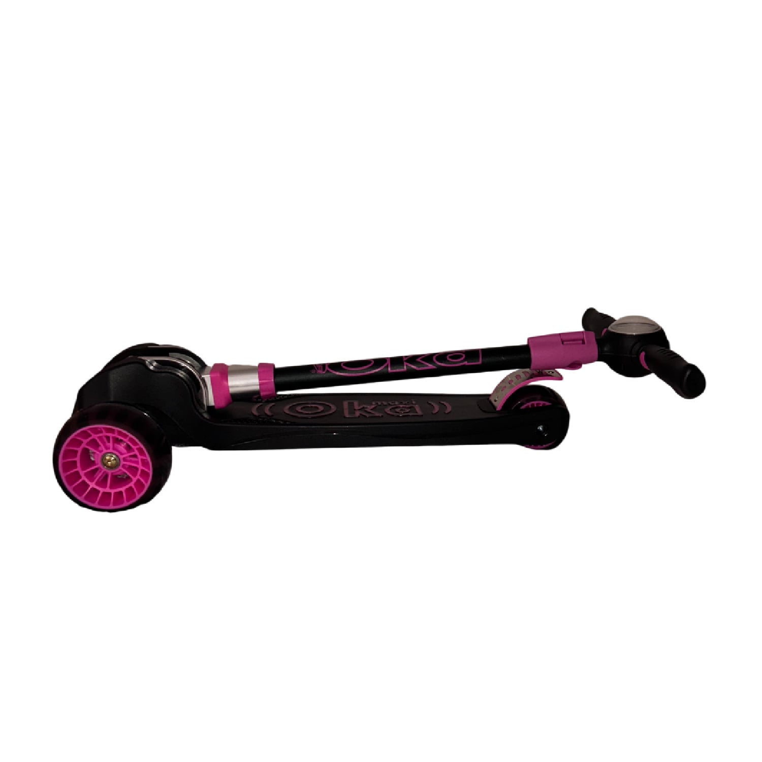 SCOOTER MAXI BLUETOOTH ROSADO NEGRO - 4