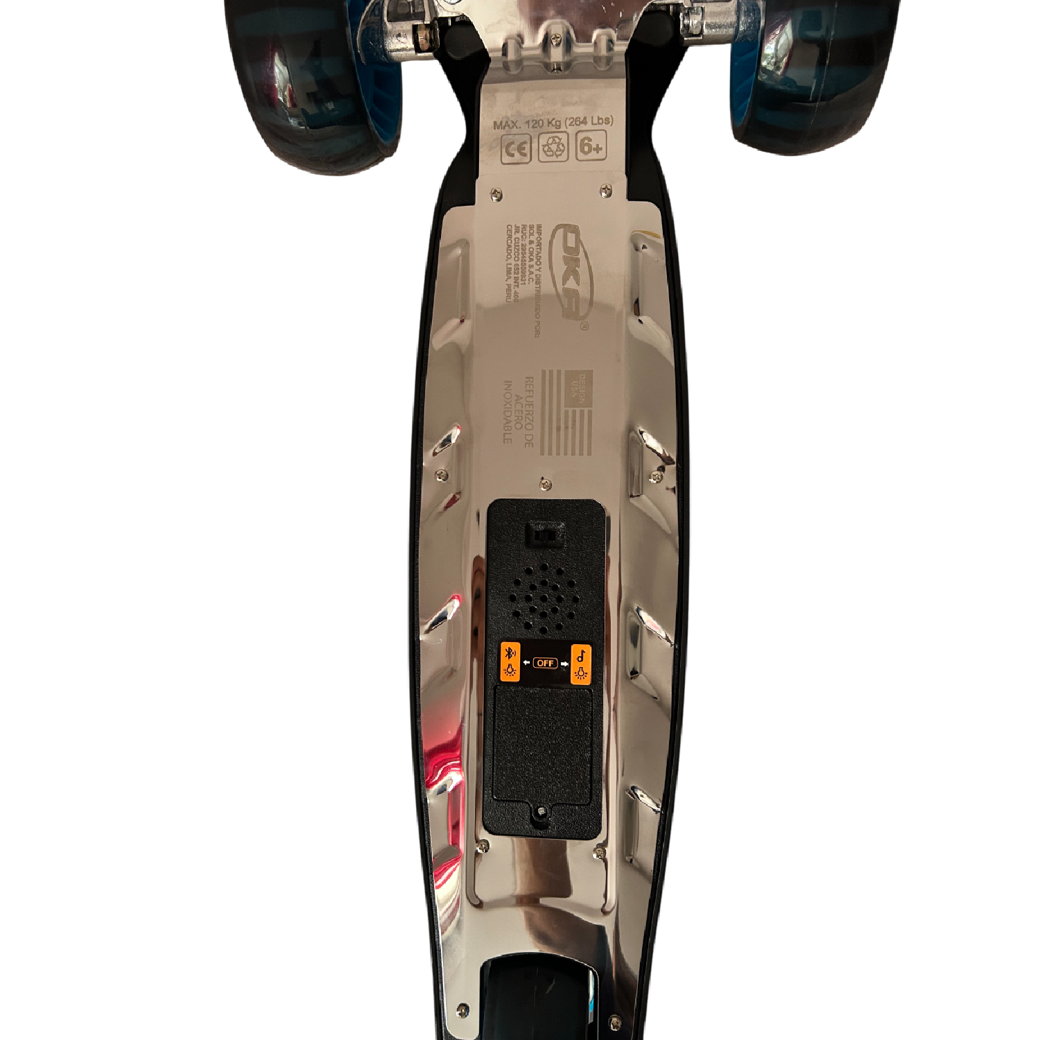 SCOOTER MAXI BLUETOOTH ROSADO NEGRO - 7