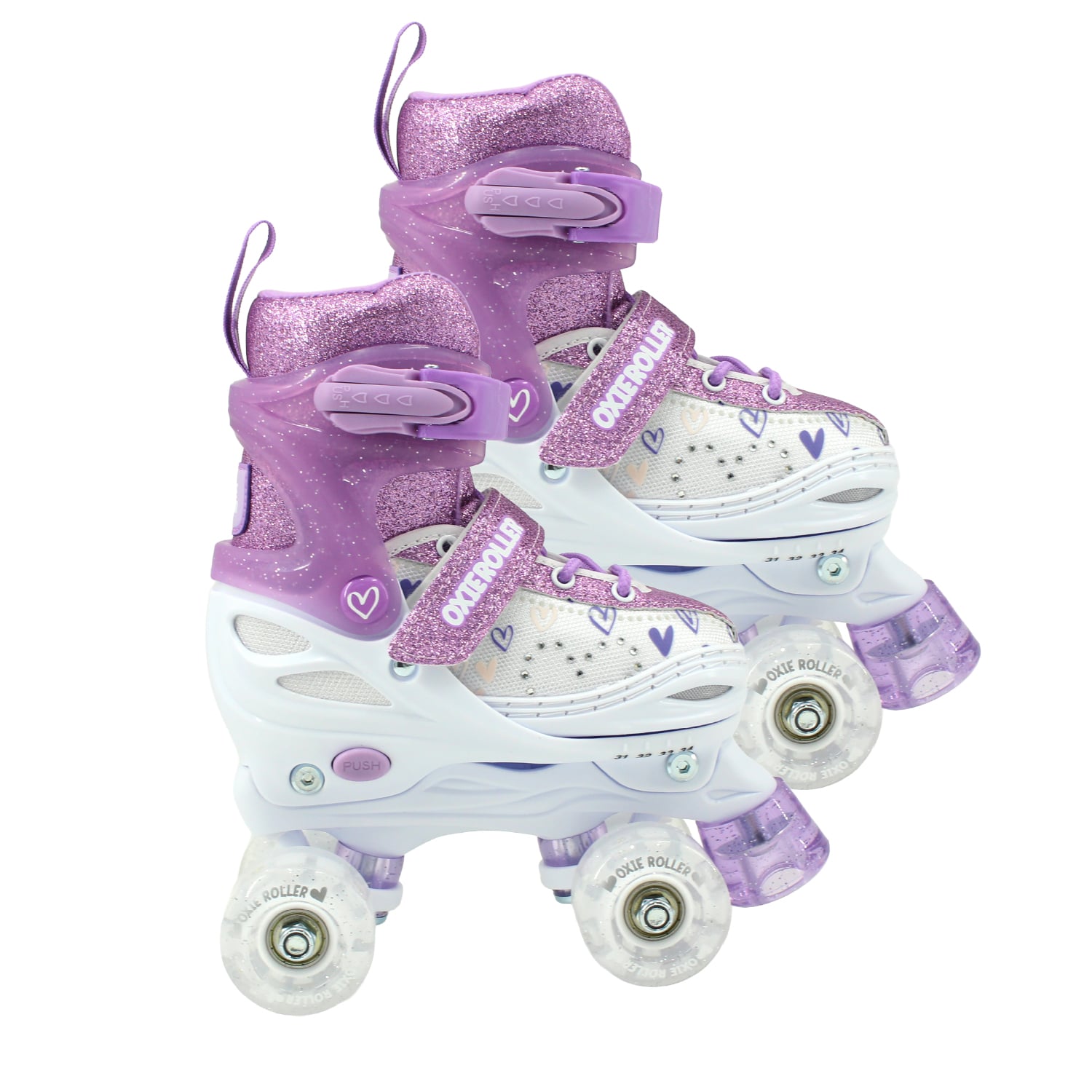 PATINES OXIE ROLLER AJUSTABLE S 31-34 OXIE PRO MORADO BLANCO - 1