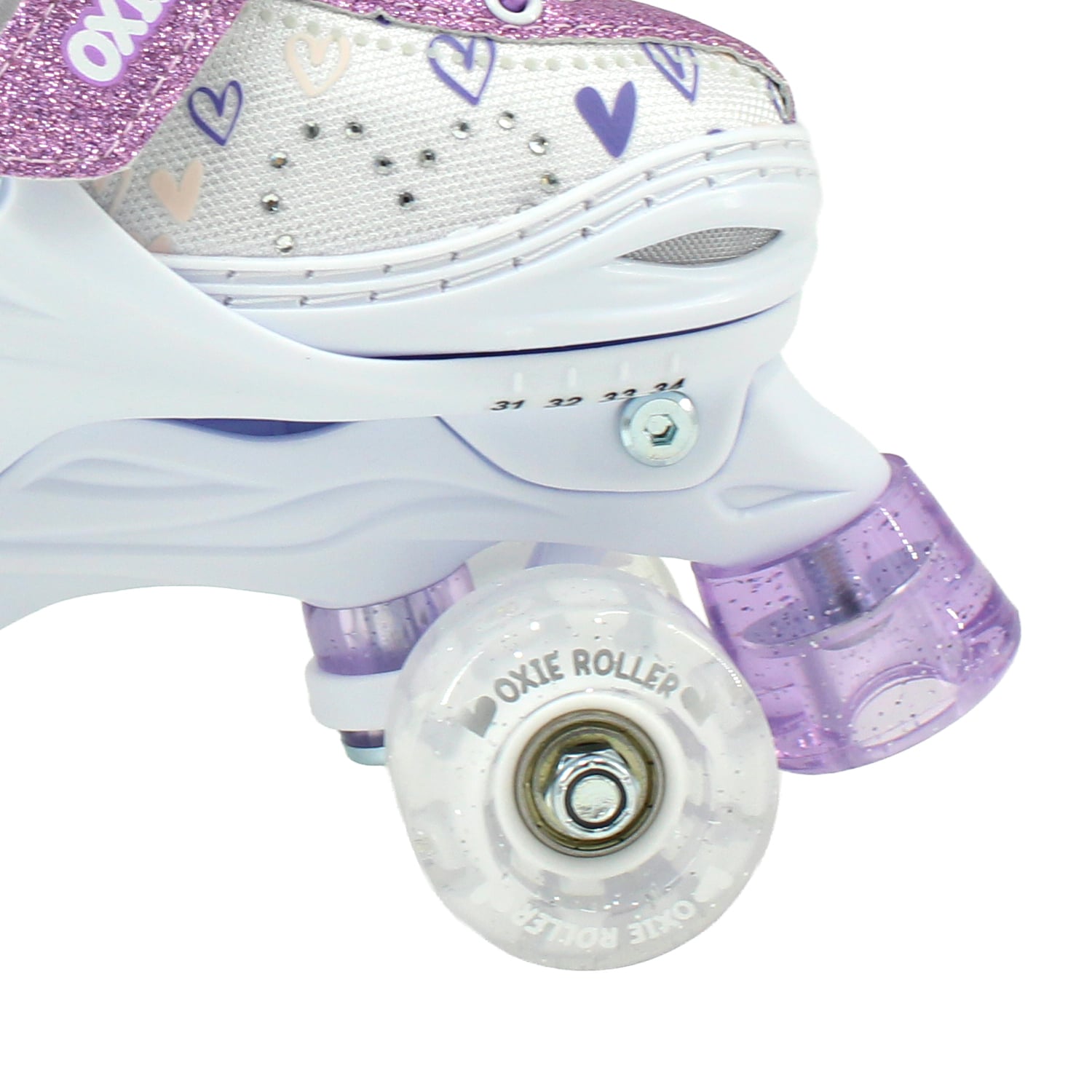 PATINES OXIE ROLLER AJUSTABLE S 31-34 OXIE PRO MORADO BLANCO - 3