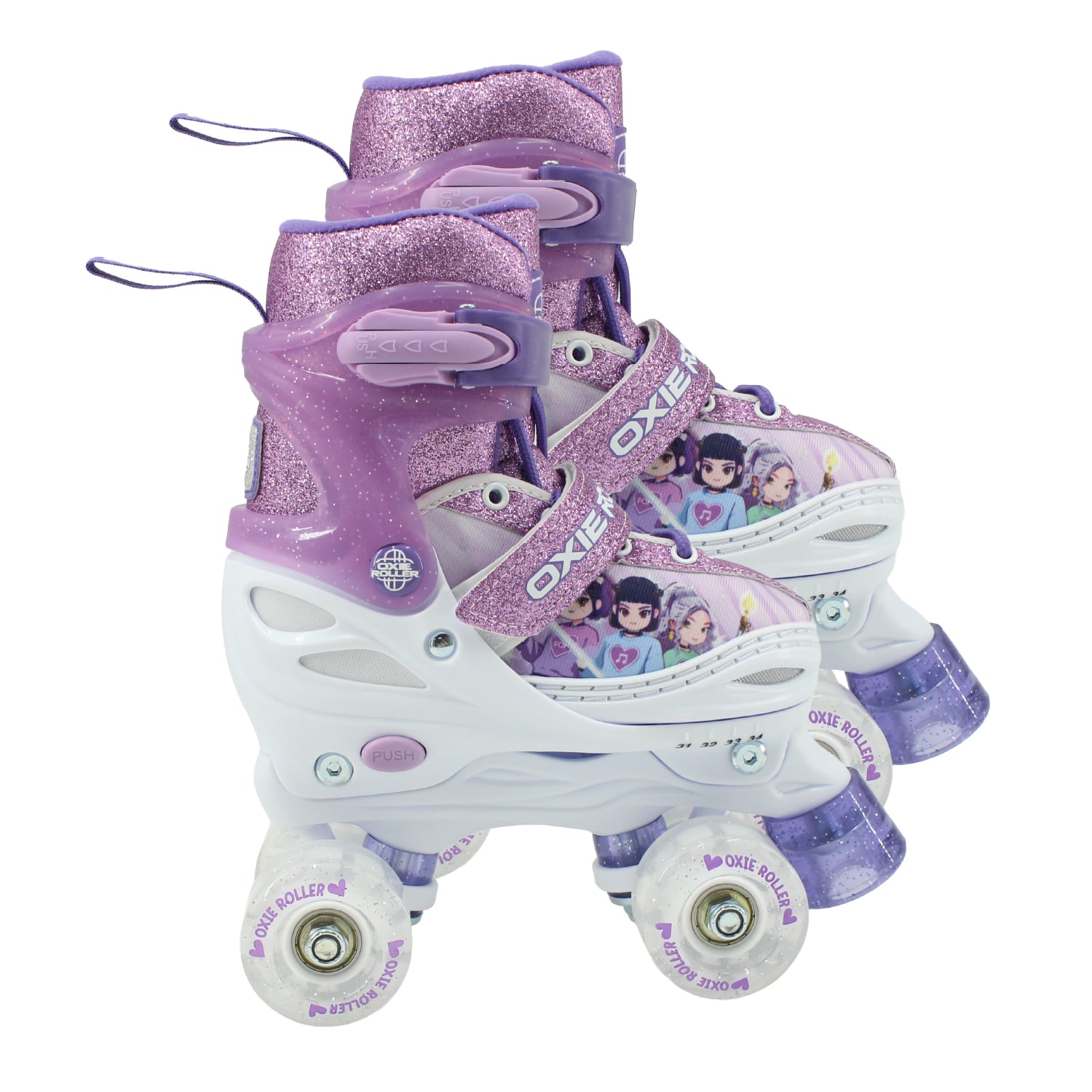 PATINES OXIE ROLLER AJUSTABLE S 31-34 OXIE PRO MORADO - 1