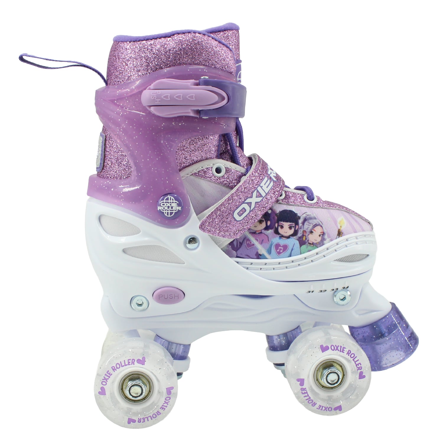 PATINES OXIE ROLLER AJUSTABLE S 31-34 OXIE PRO MORADO - 2