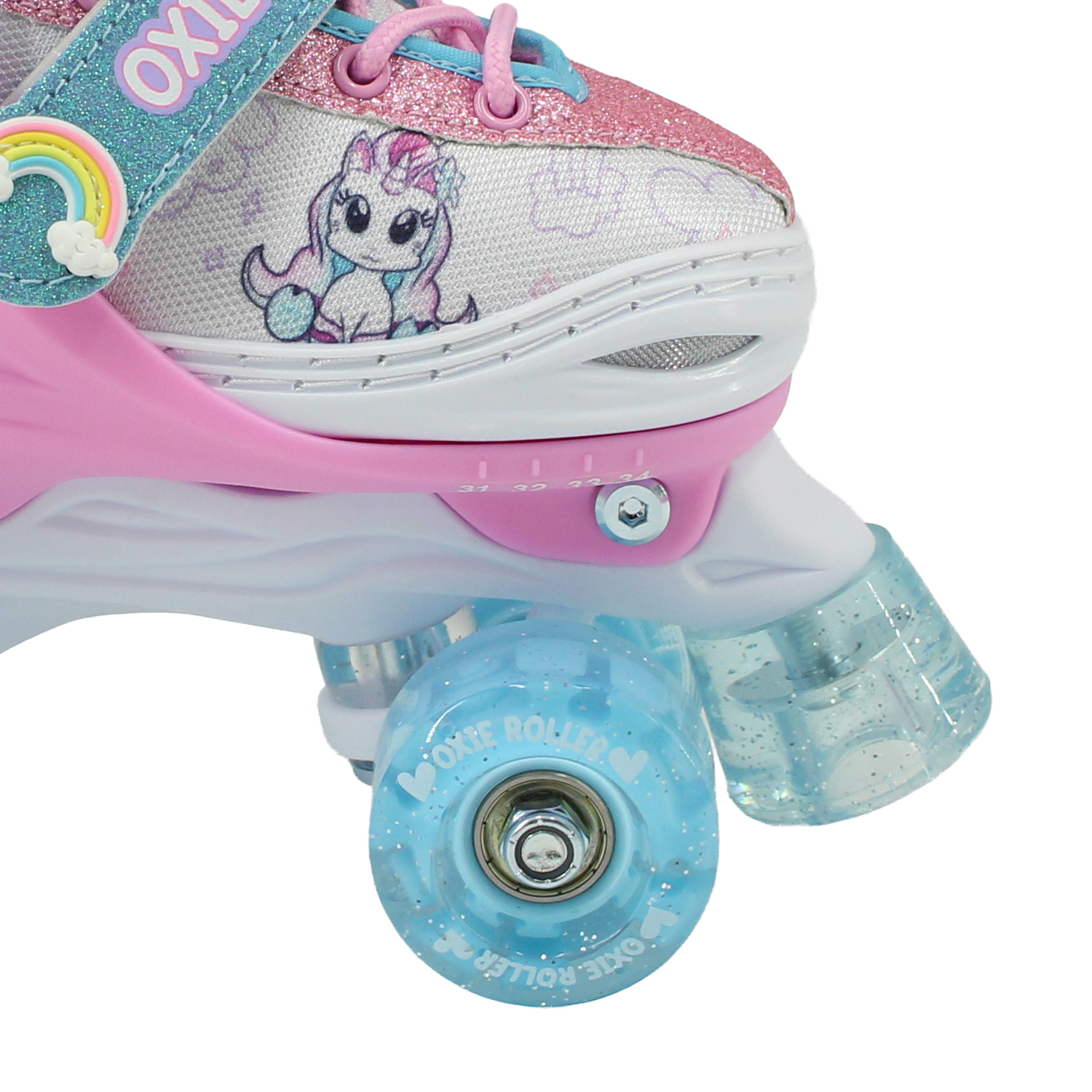 PATINES OXIE ROLLER AJUSTABLE S 31-34 OXIE PRO ROSADO MORADO - 3