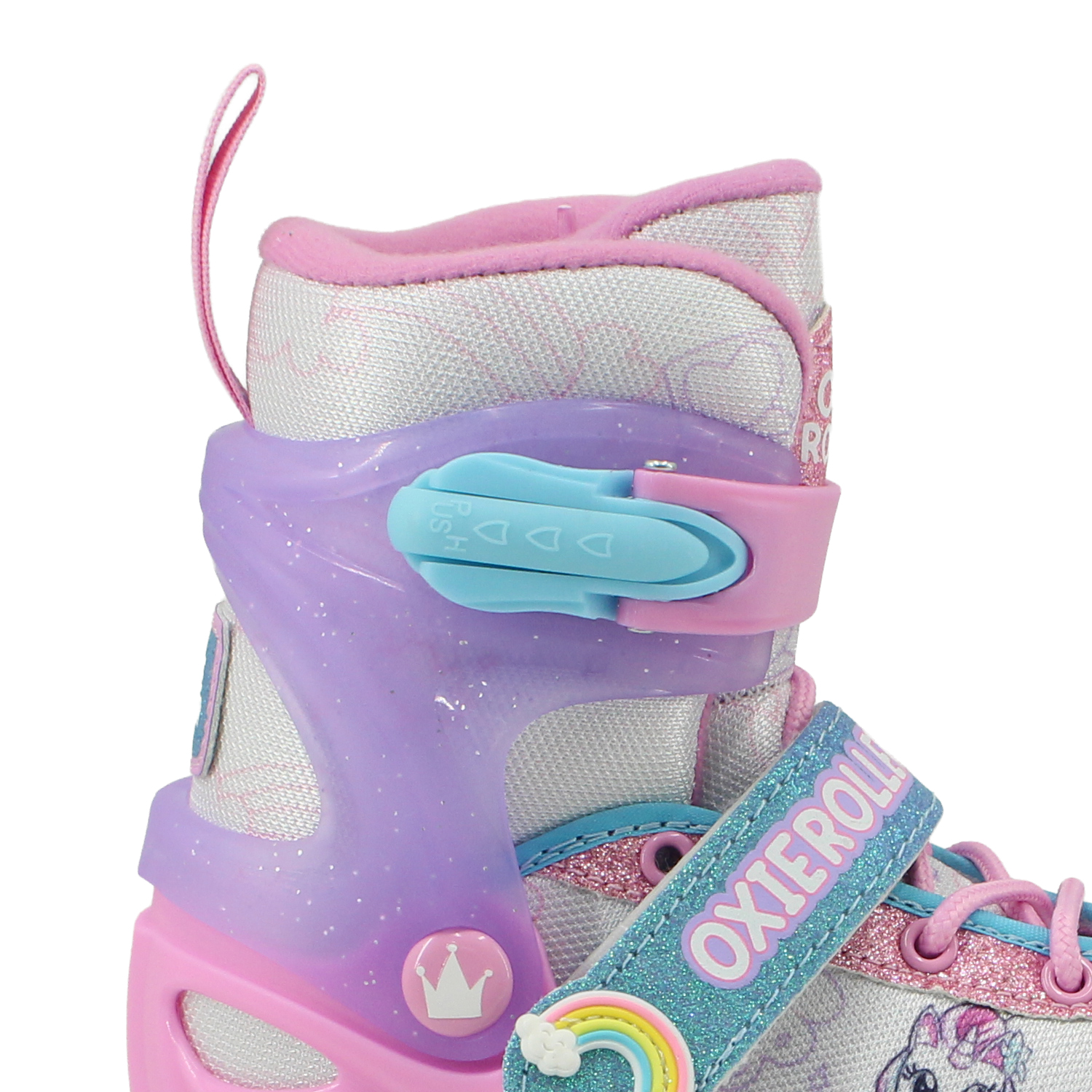 PATINES OXIE ROLLER AJUSTABLE S 31-34 OXIE PRO ROSADO MORADO - 5
