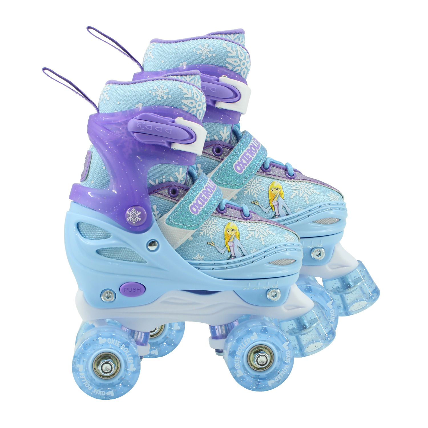PATINES OXIE ROLLER AJUSTABLE S 31-34 OXIE PRO TURQUESA - 1