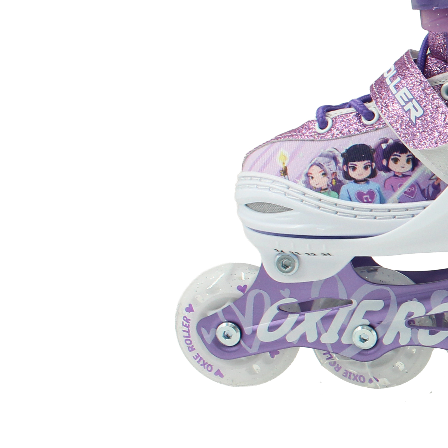 PATINES LINEAL OXIE ROLLER AJUSTABLE S 31-34 OXIE PRO MORADO - 4