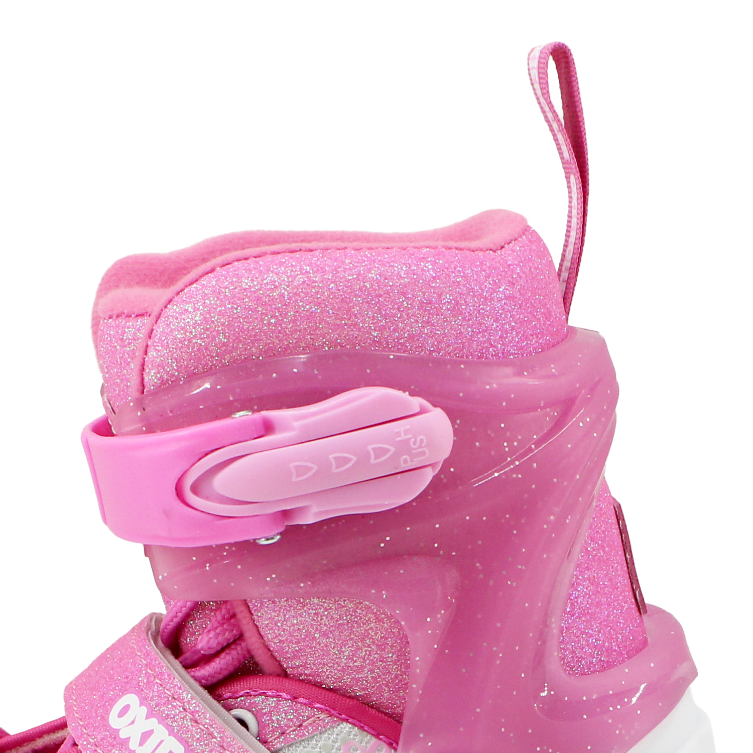 PATINES LINEAL OXIE ROLLER AJUSTABLE S 31-34 OXIE PRO ROSADO BLANCO - 5