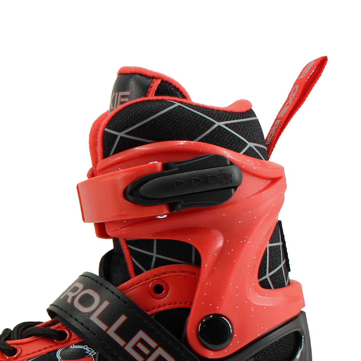 PATINES LINEAL OXIE ROLLER AJUSTABLE S 31-34 OXIE PRO NEGRO ROJO - 5