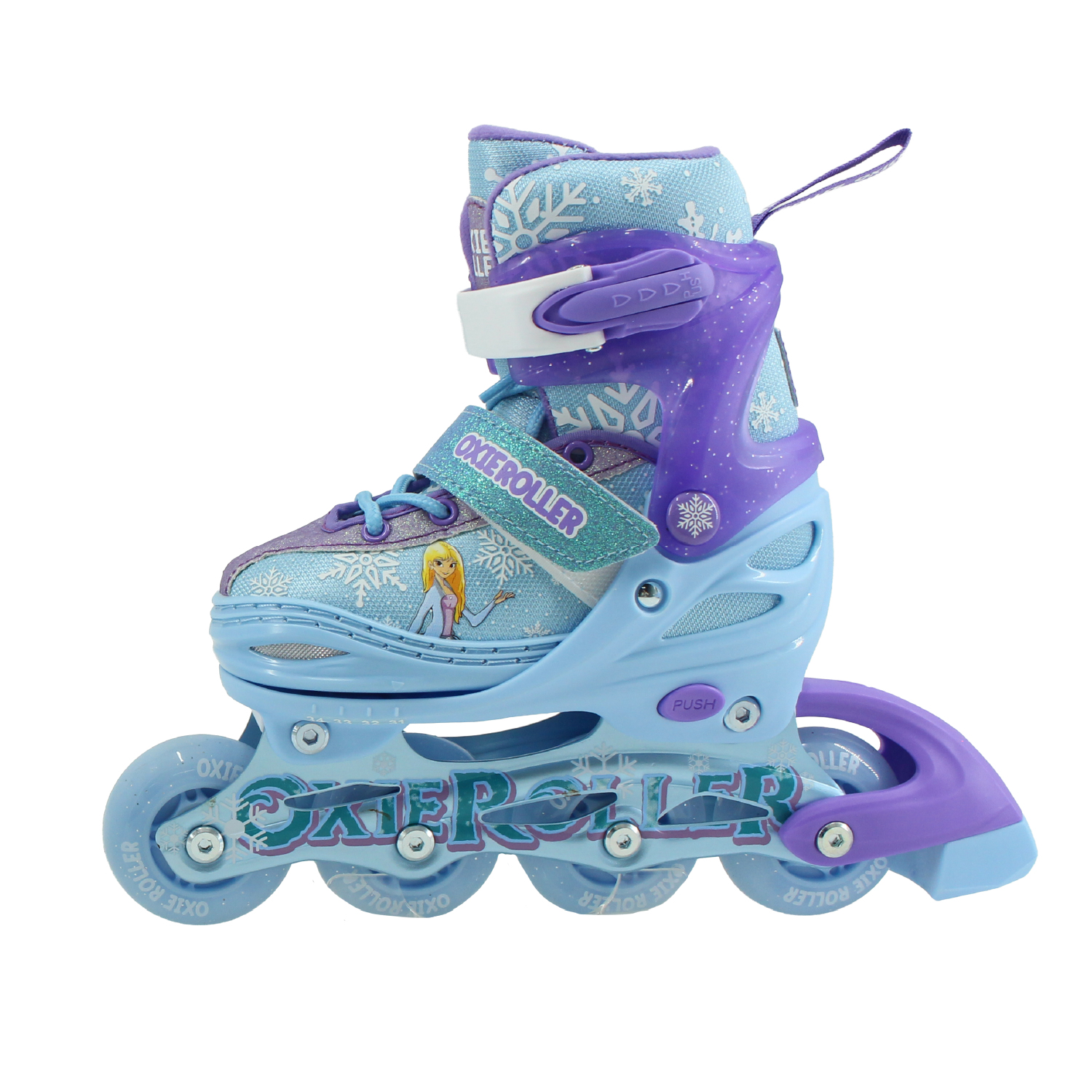PATINES LINEAL OXIE ROLLER AJUSTABLE S 31-34 OXIE PRO TURQUESA - 2