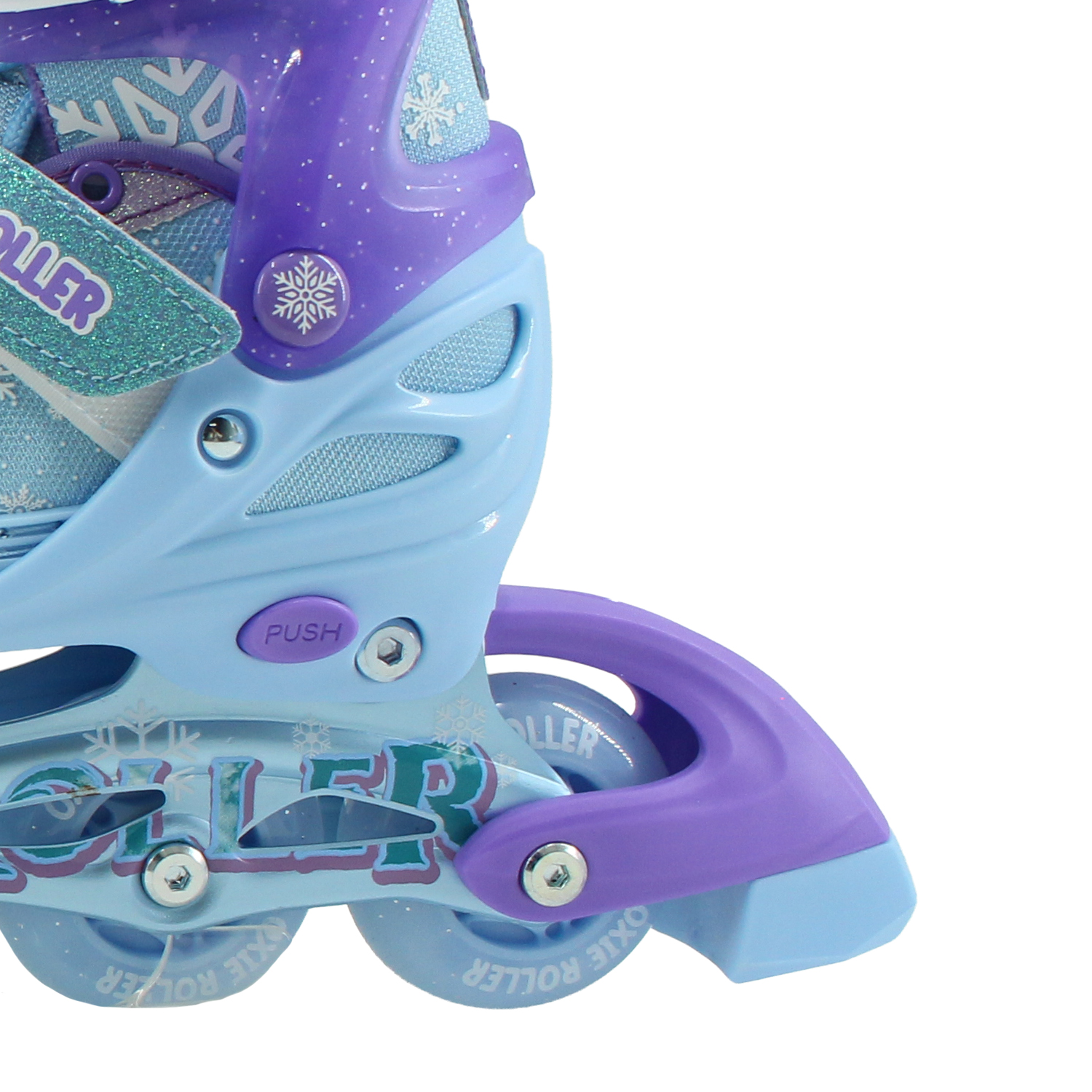 PATINES LINEAL OXIE ROLLER AJUSTABLE S 31-34 OXIE PRO TURQUESA - 3