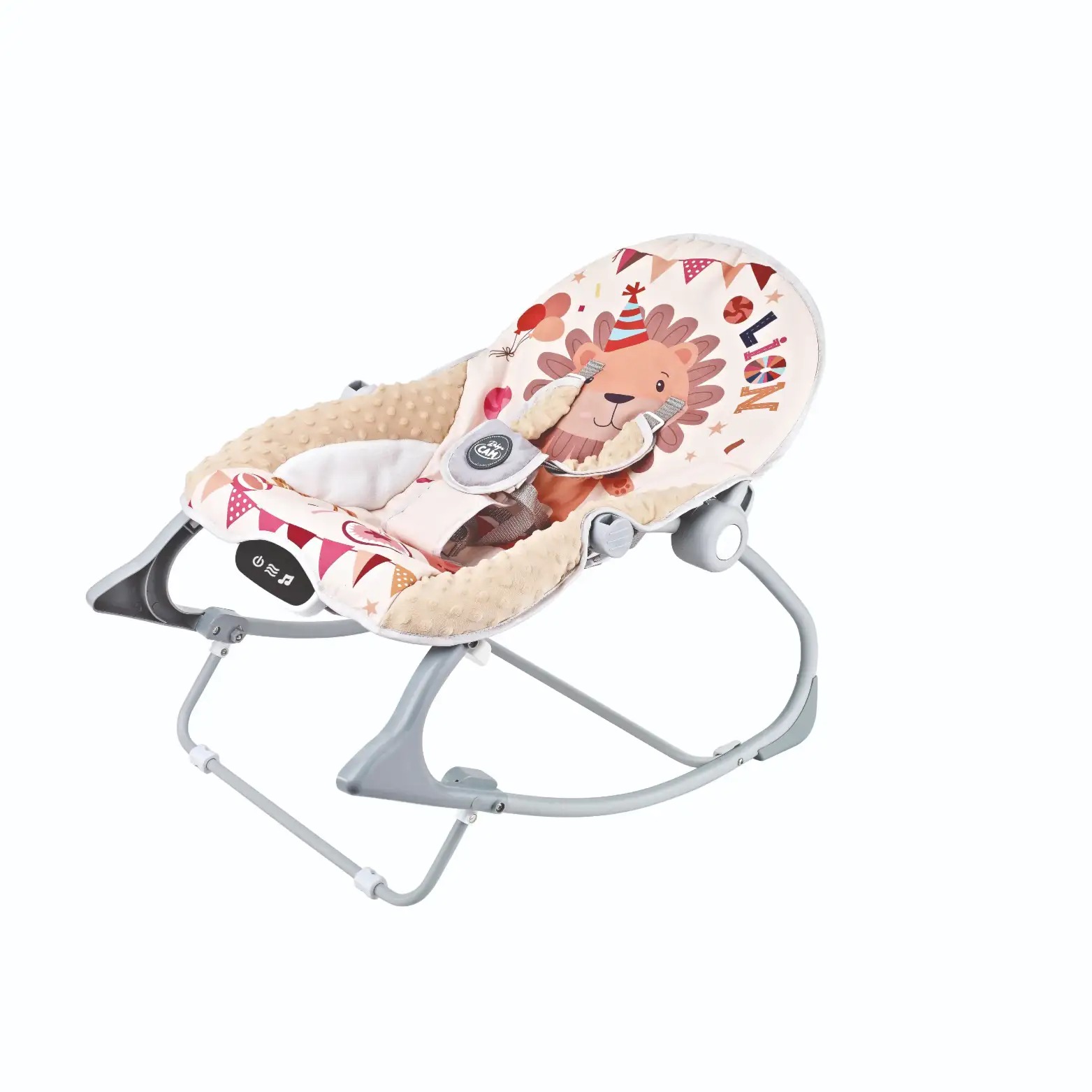 SILLA MECEDORA BOUNCER BABY CAM TÁCTIL 20KG BEIGE - 2