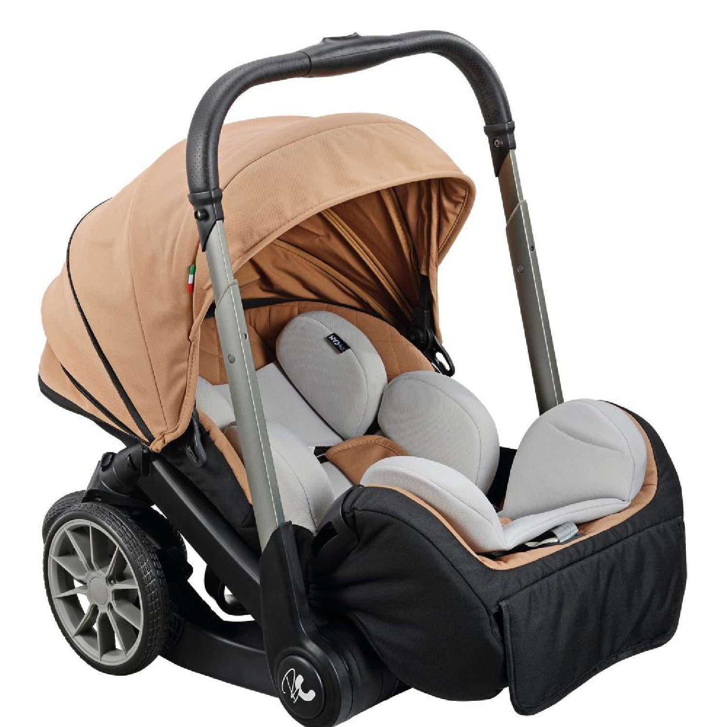 COCHE PARA BEBE DONNA BABY CAM BEIGE - 3