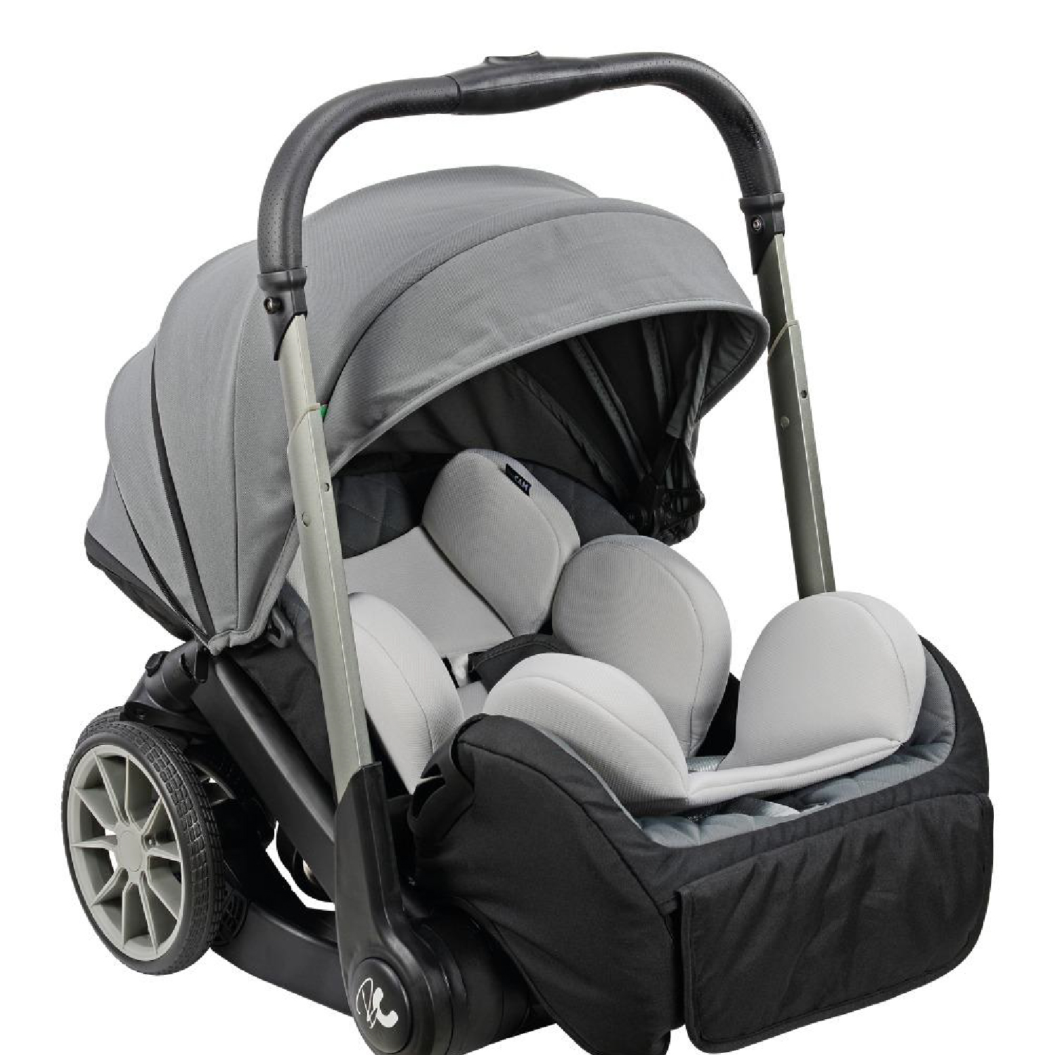 COCHE PARA BEBE DONNA BABY CAM GRIS - 3