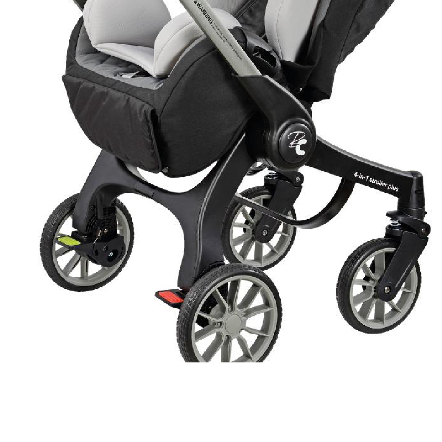 COCHE PARA BEBE DONNA BABY CAM GRIS - 4