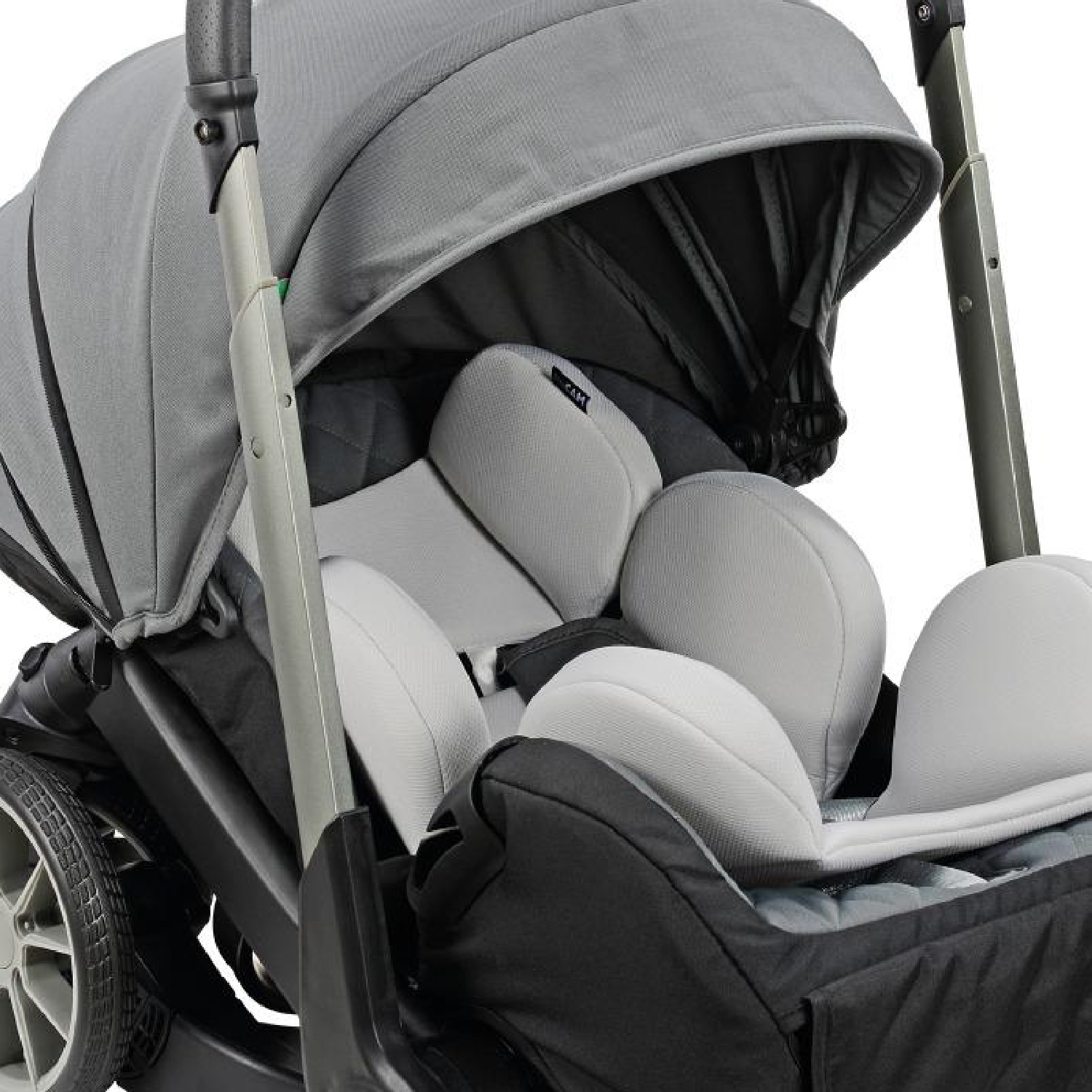 COCHE PARA BEBE DONNA BABY CAM GRIS - 6