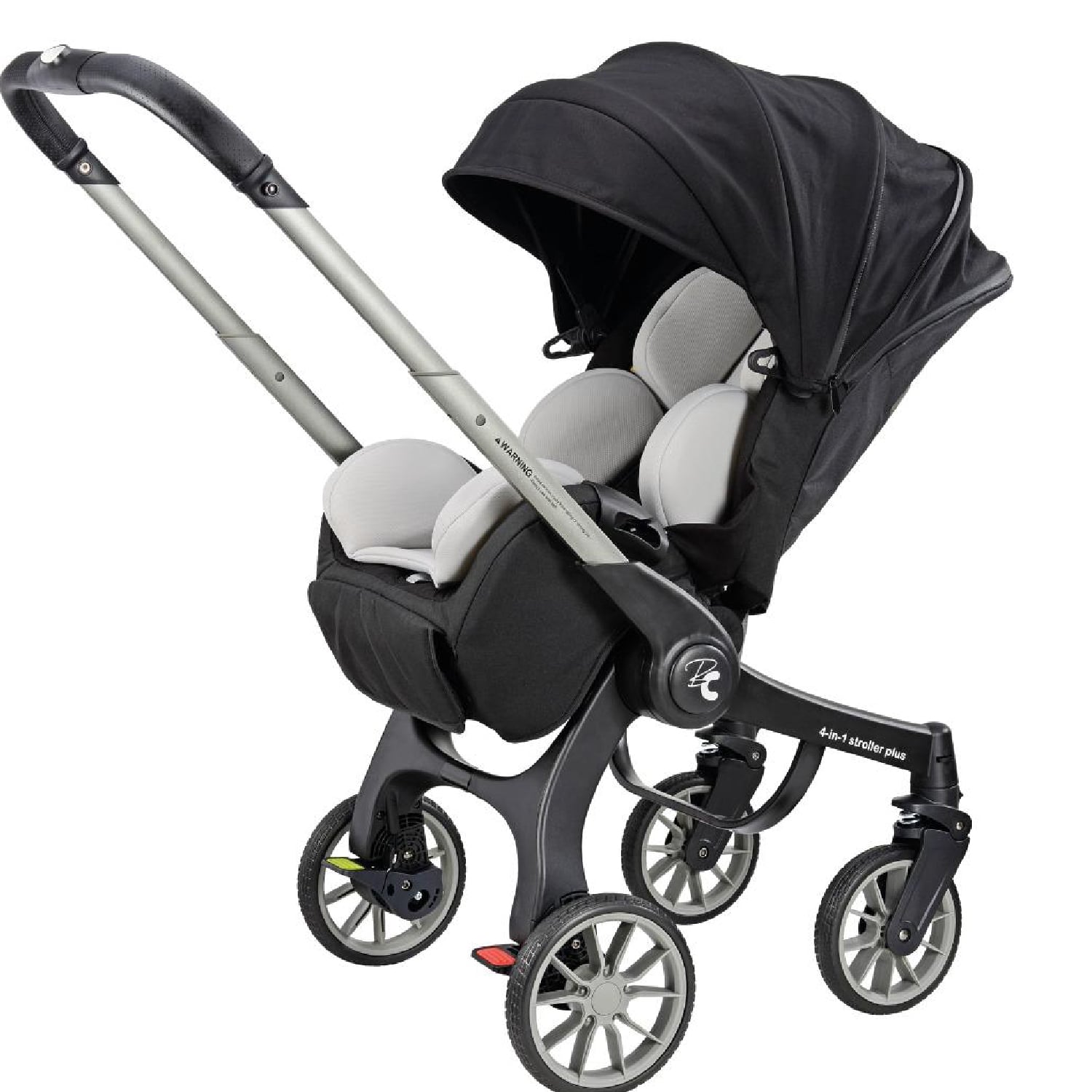 COCHE PARA BEBE DONNA BABY CAM NEGRO - 1
