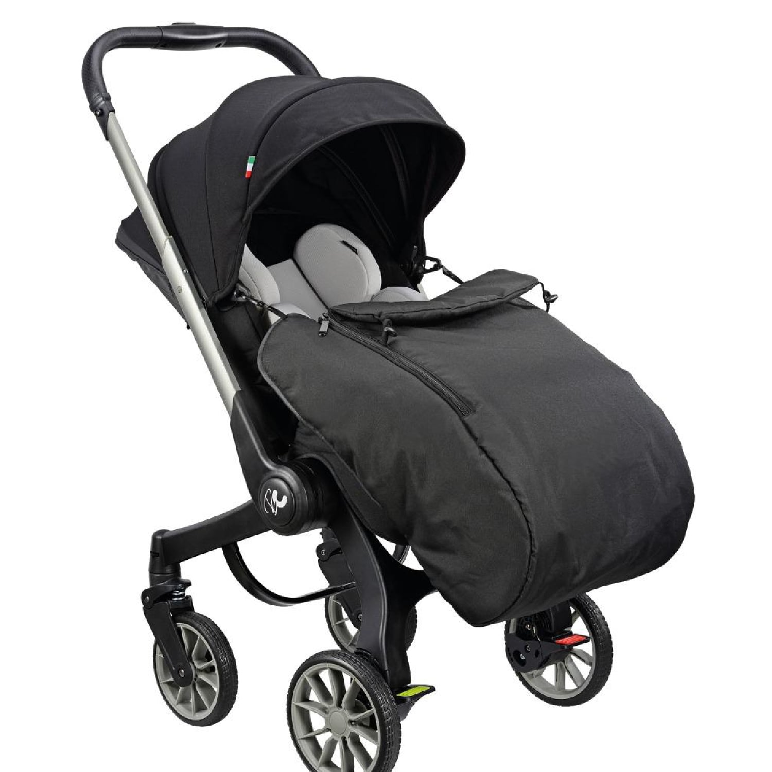 COCHE PARA BEBE DONNA BABY CAM NEGRO - 4
