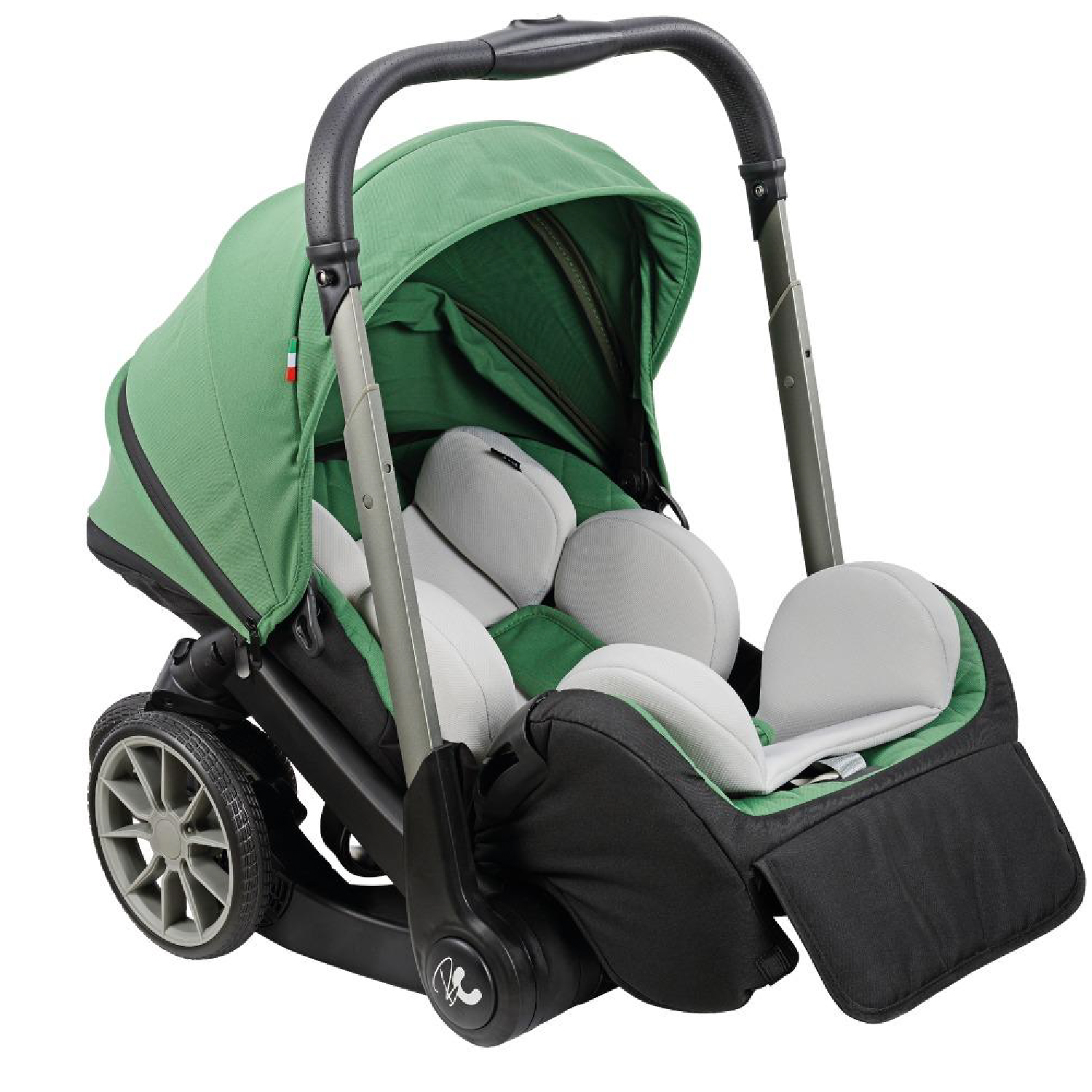 COCHE PARA BEBE DONNA BABY CAM VERDE - 3
