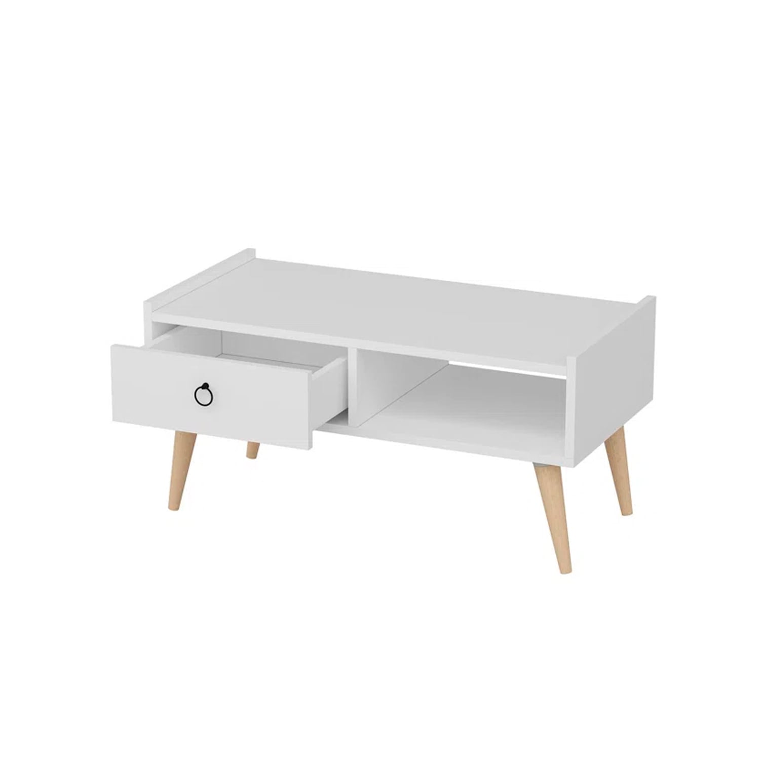 MESA DE CENTRO VINTAGE DIANNE VENTITAS HOME BLANCO - 3