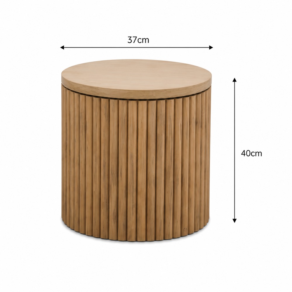 MESA DE CENTRO VENTITAS PERU ADELE DE MADERA - 5