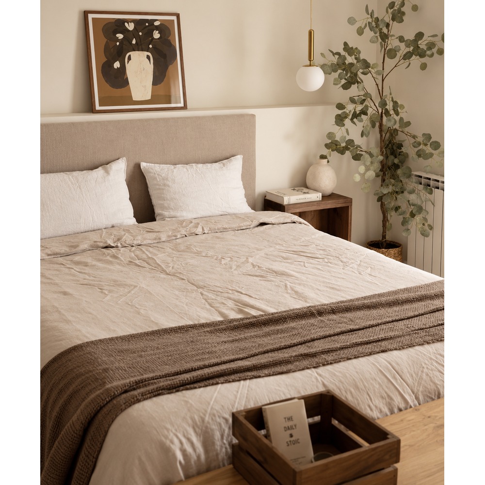 CABECERA 2 PLAZAS LORENA VENTITAS HOME COLOR ARENA - 1