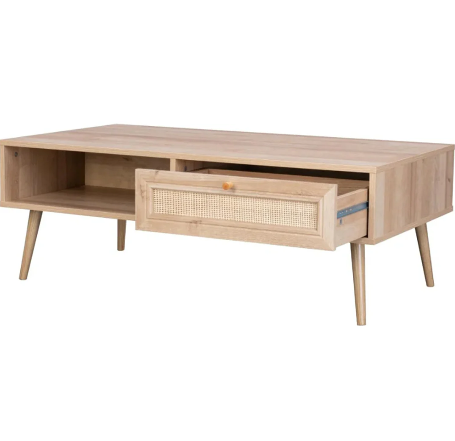 MESA DE CENTRO RATÁN VANIÁ VENTITAS HOME COLOR DUNA - 2
