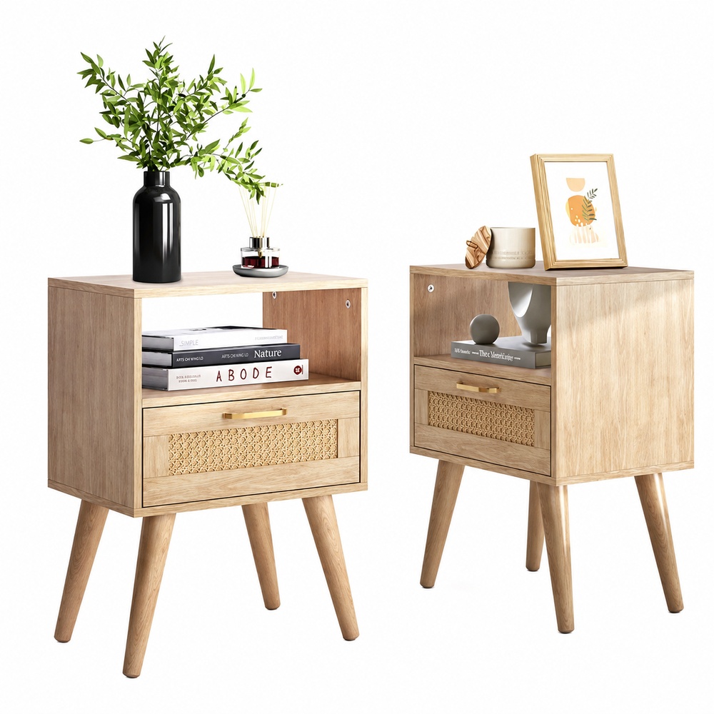 COMBO VELADOR VINTAGE RATTANIA NAMBIA COLOR ROVERE - 3