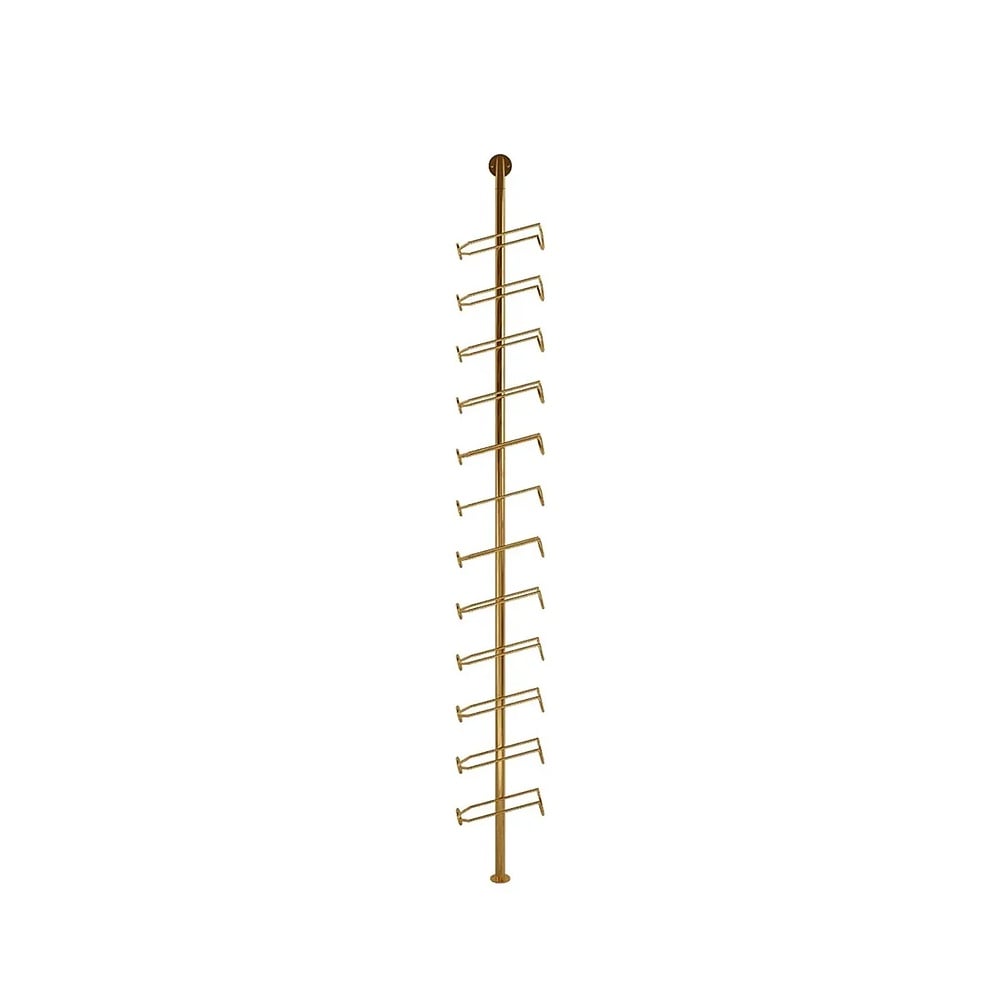 BAR BOTELLERO 1 RACK WINE VENTITAS HOME DORADO - 2
