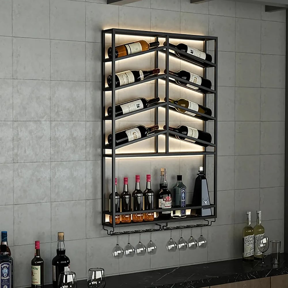 BAR FLOTANTE LEZIA VENTITAS HOME NEGRO - 1