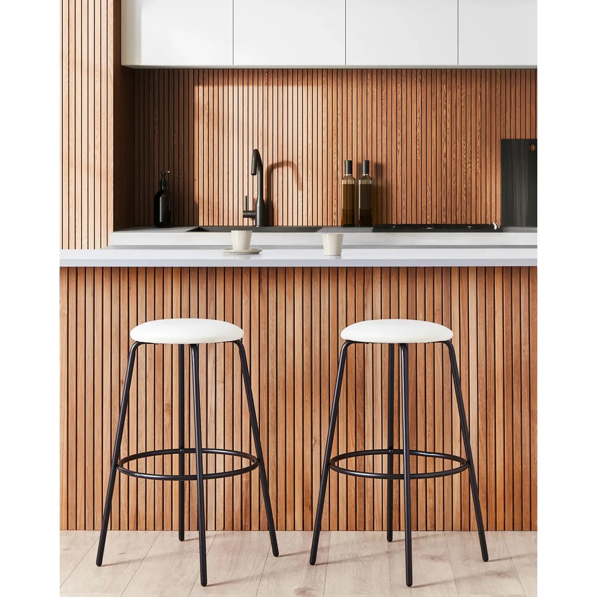 BANCO DE BAR POLLY VENTITAS HOME BLANCO - 1