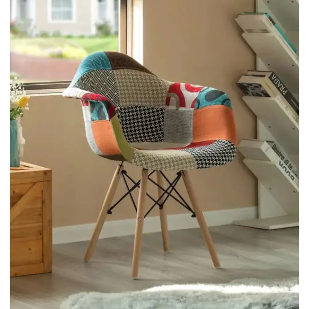 BUTACA VINTAGE MULTICOLOR VENTITAS HOME - 1