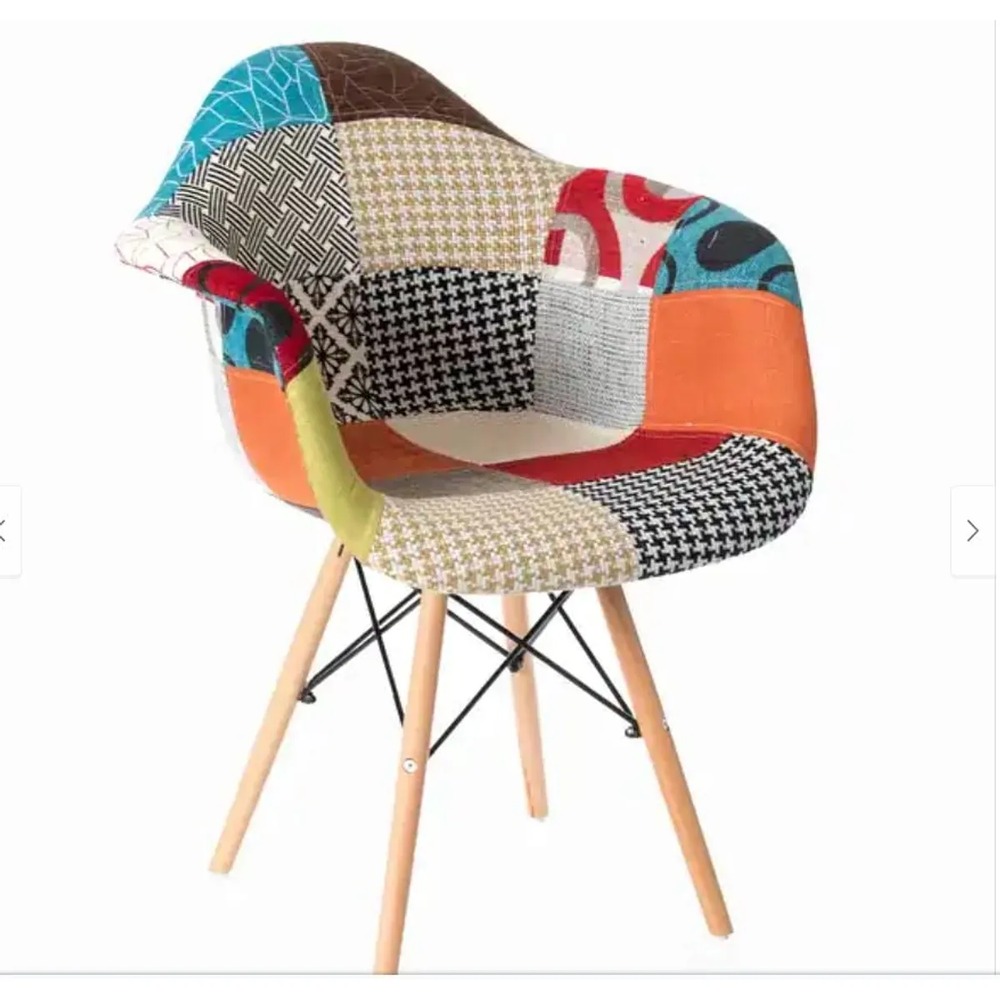 BUTACA VINTAGE MULTICOLOR VENTITAS HOME - 2