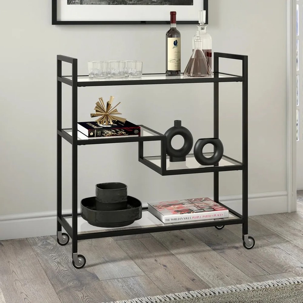 CARRO BAR LEIONE VENTITAS HOME NEGRO - 1