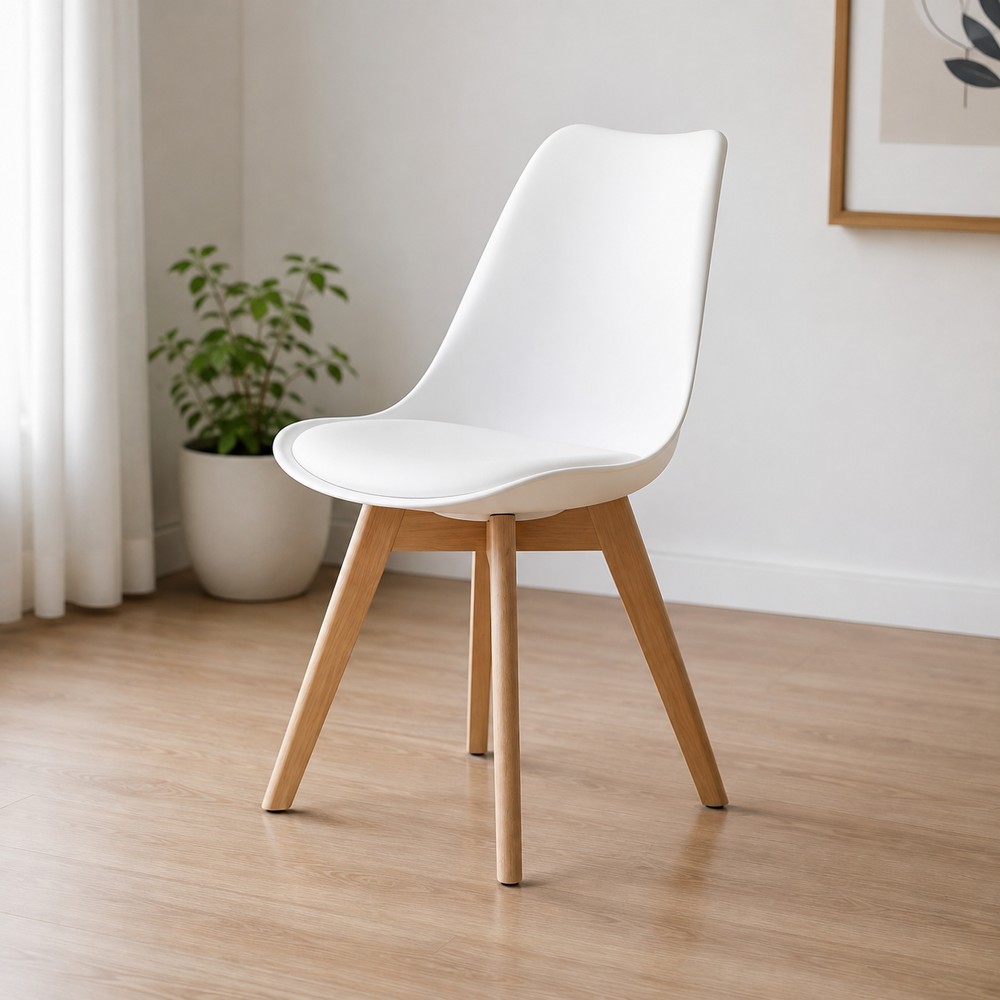 COMBO ESCRITORIO SILLA VINTAGE LARIZZA VENTITAS HOME BLANCO - 3