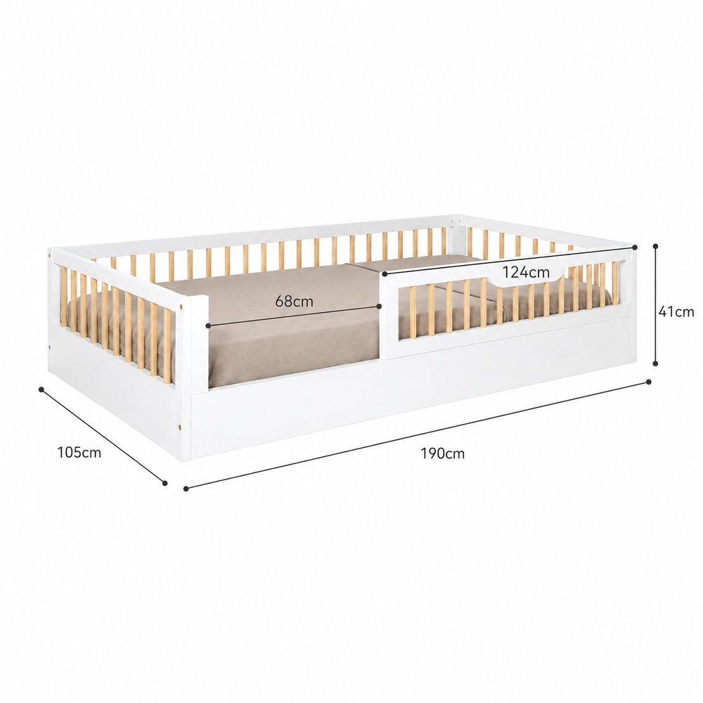 CAMA MONTESSORI VENTITAS HOME BLANCO - 2