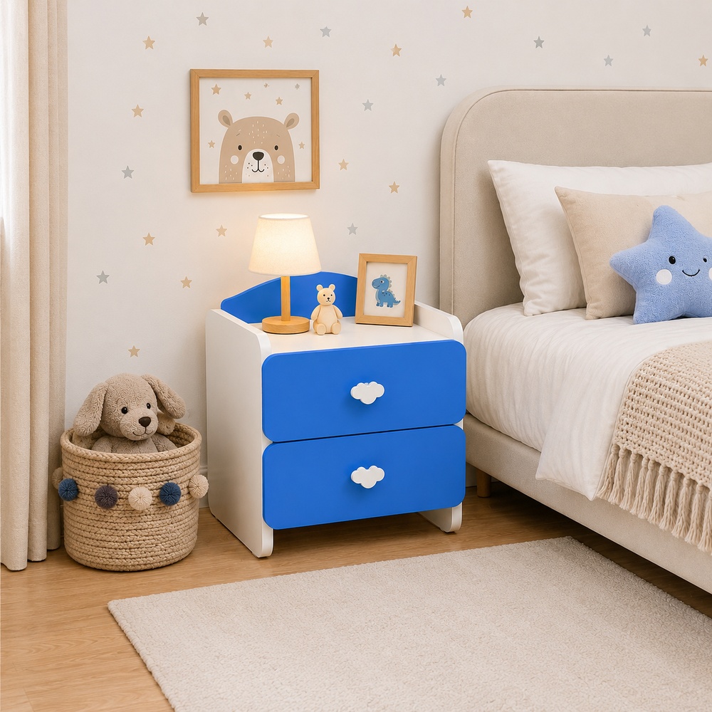 VELADOR NUBE VENTITAS HOME AZUL - 1