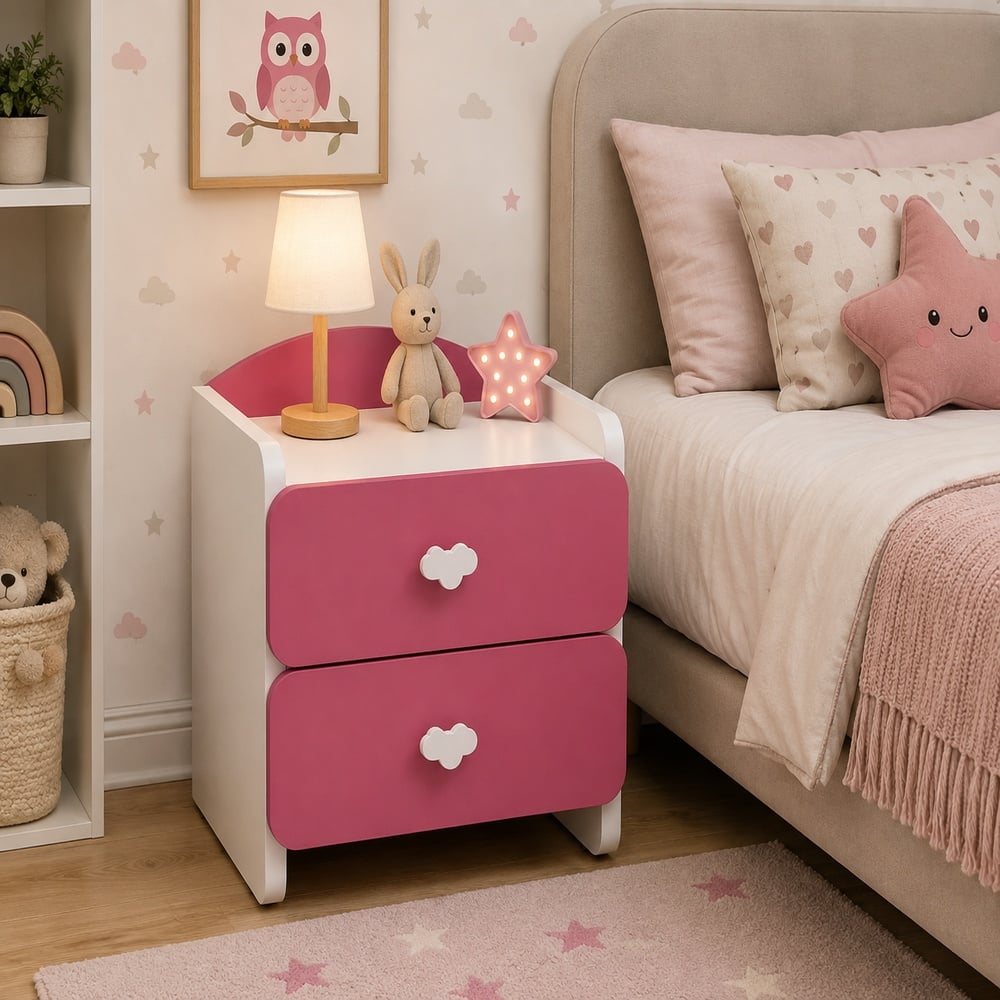 VELADOR NUBE VENTITAS HOME ROSADO - 1