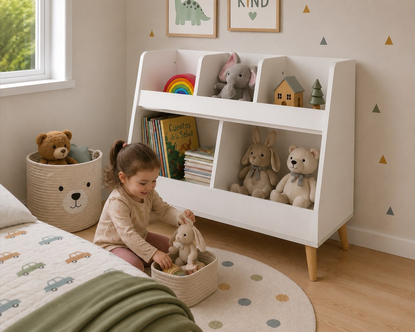 JUGUETERO MONTESSORI VENTITAS HOME BLANCO - 2