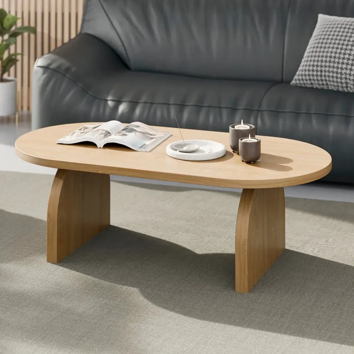 MESA DE CENTRO DE MADERA AMBARIS VENTITAS HOME - 1