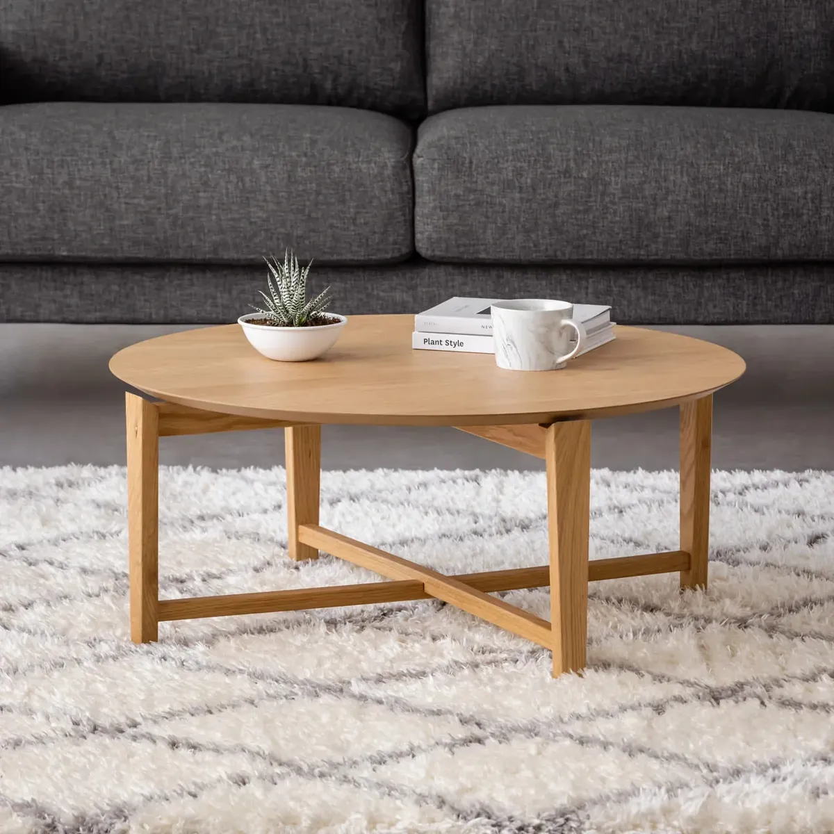 MESA DE CENTRO DE MADERA OLIVETTO VENTITAS HOME - 1