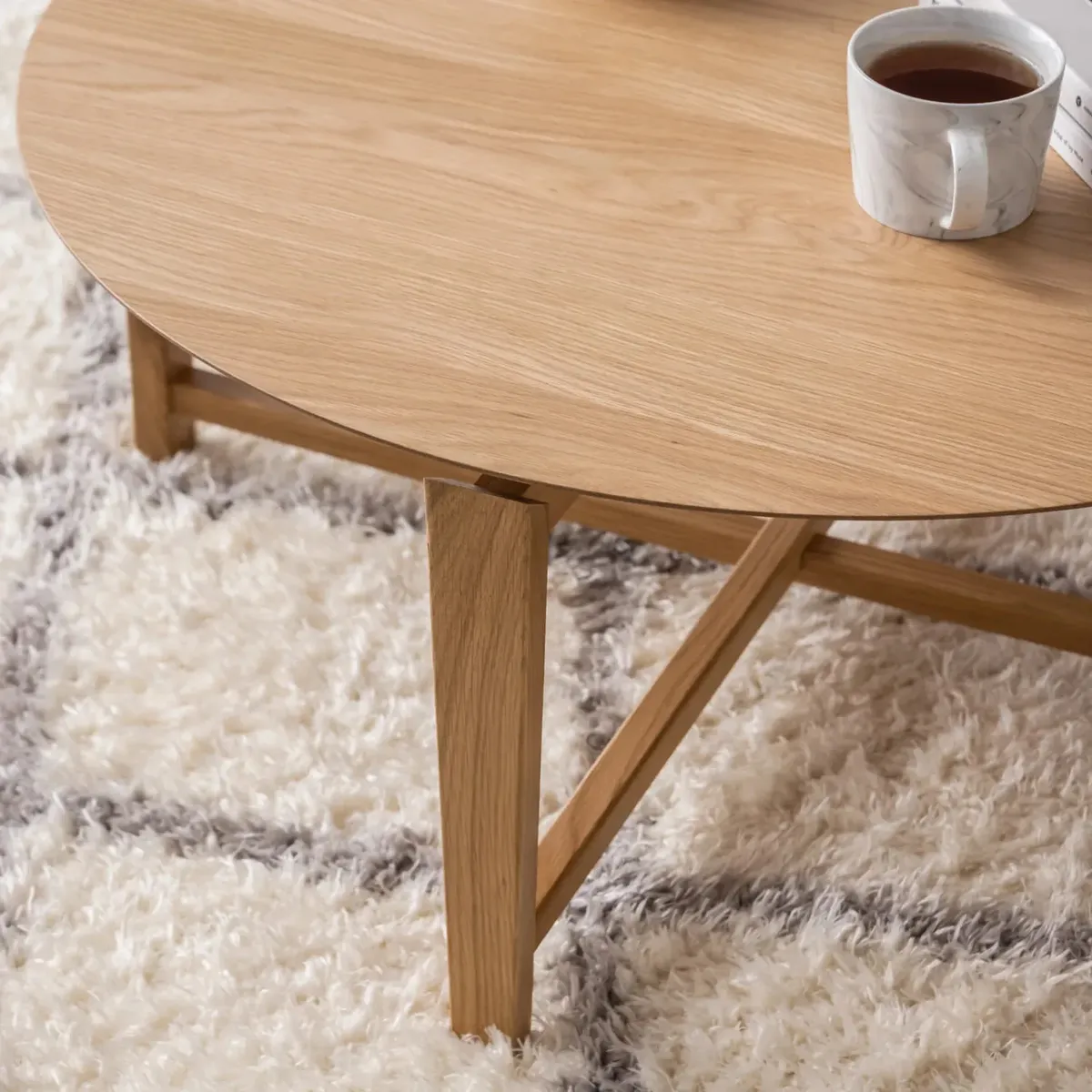 MESA DE CENTRO DE MADERA OLIVETTO VENTITAS HOME - 2