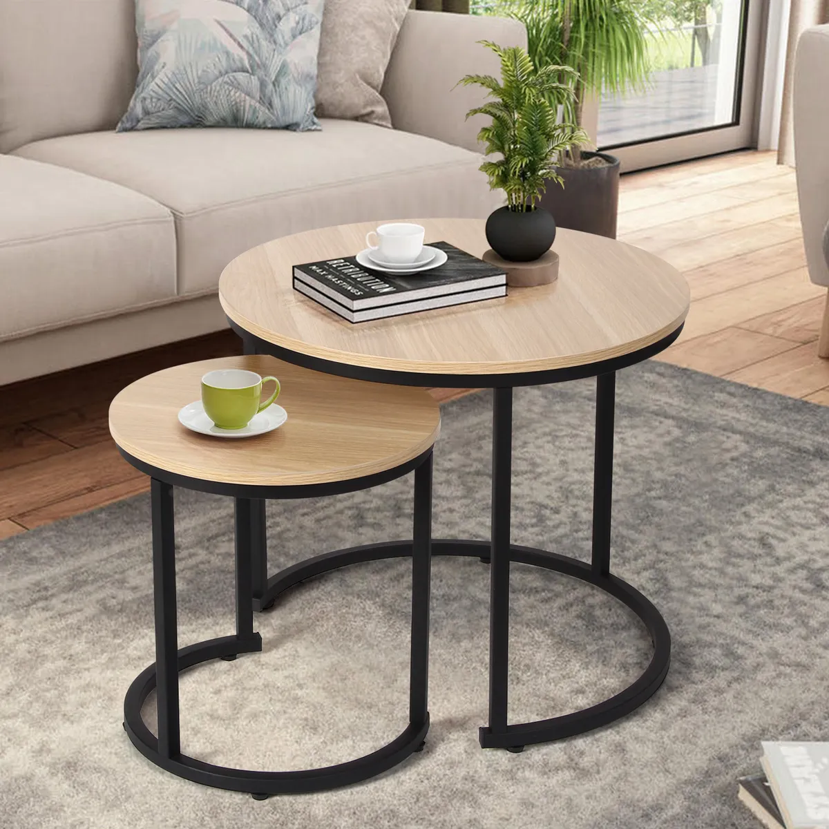 MESA DE CENTRO INDUSTRIAL NOVOA VENTITAS PERÚ ROVERE - 1