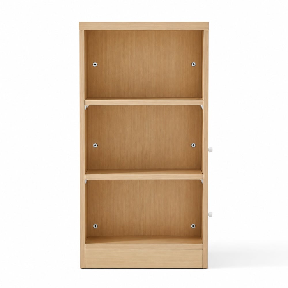 ESCRITORIO DOBLE YVANA VENTITAS HOME COLOR ROVERE Y BLANCO - 4