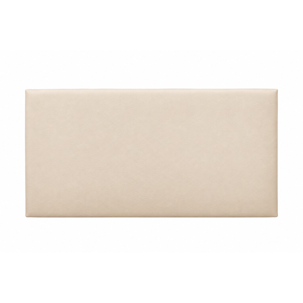 CABECERA 2 PLAZAS DE CUERO COLOR BEIGE ELEONOR VENTITAS HOME - 4