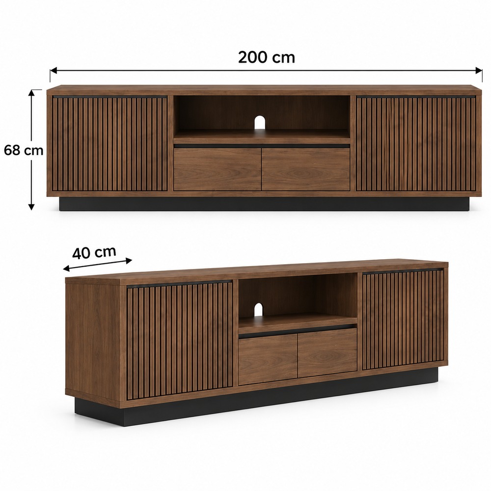 MESA DE TV ZAHARA VENTITAS HOME BELLOTA - 3