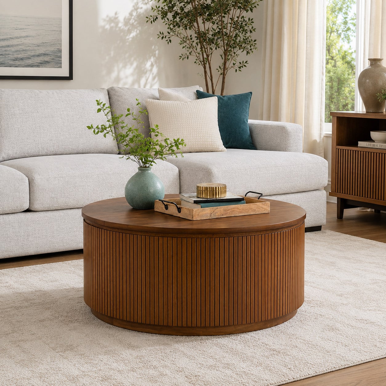 MESA DE CENTRO VERSA VENTITAS HOME MADERA - 3