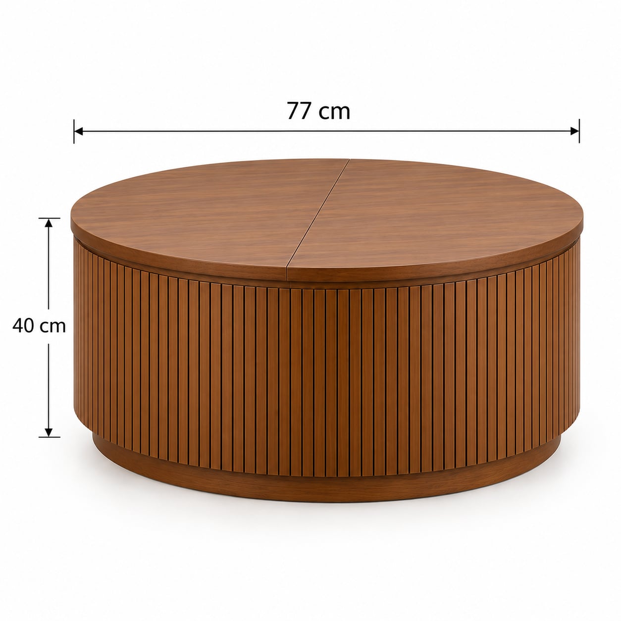 MESA DE CENTRO VERSA VENTITAS HOME MADERA - 4