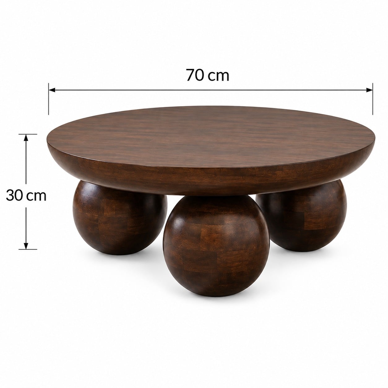 MESA DE CENTRO ÓRBITA VENTITAS HOME MADERA - 3