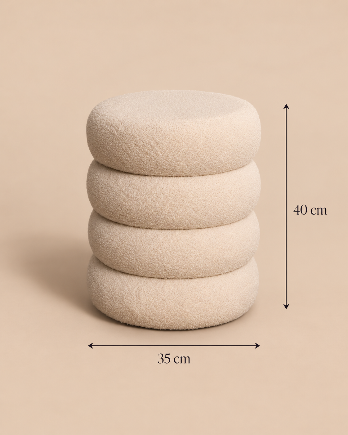 ASIENTO MID CENTURY VENTITAS HOME BLANCO - 3