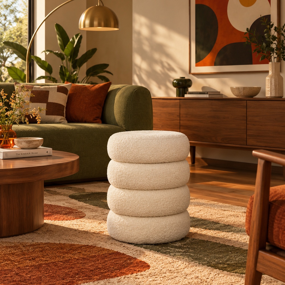 ASIENTO MID CENTURY VENTITAS HOME BLANCO - 4